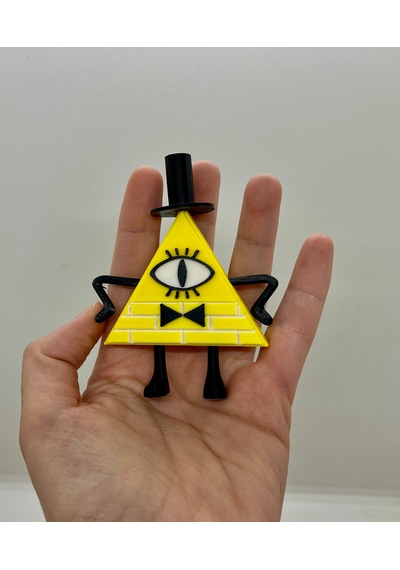 Bill Cipher 3d Figür