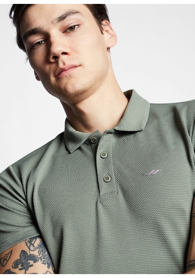 Lescon Erkek Kısa Kol Polo Yaka T-shirt 25s-1297-25n Haki