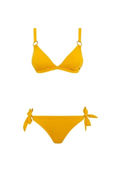 U.S. Polo Assn. Kadın Hardal Bikini Takım Hardal