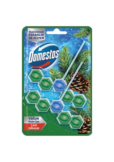 Domestos Wc Blok Çam Ferahlığı 2 X 50 G - 8 Adet Tarı