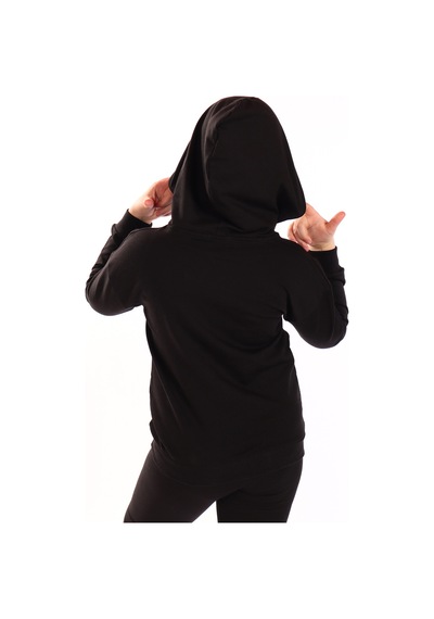 Toontoy Kız Çocuk Baskılı Sweatshirt Siyah