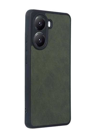 Poco X7 Pro Kılıf Aras Deri Kapak - Koyu Yeşil Bzsxx00 1