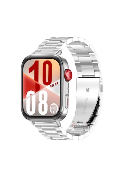 Huawei Watch Fit 4 Fit 4 Pro Uyumlu Paslanmaz Döküm Çelik Metal Kordon Dayanıklı Ve Şık