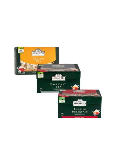 Ahmad Tea Avantaj Paketi 3 Lü English Breakfast + Ceylon + Englısh Brekfast 100 Lü Poşet Çay