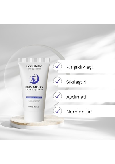 Ldr Globe Skin Moon  Cream 50 ML +  Serum 50 ML