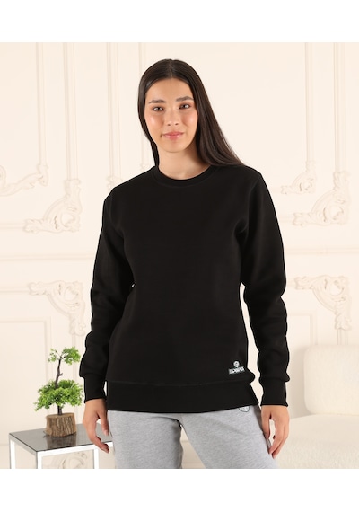 Siyah Unisex Sweatshirt Siyah