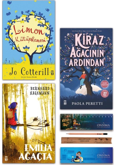 Genç Timaş Limon Kütüphanesi - Kiraz Ağacının Ardından - Emilia Ağaçta Set 3 Kitap