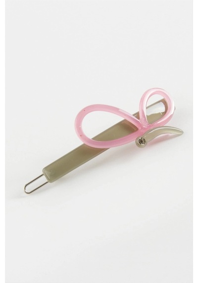 Kanat Klipsli Toka Pembe