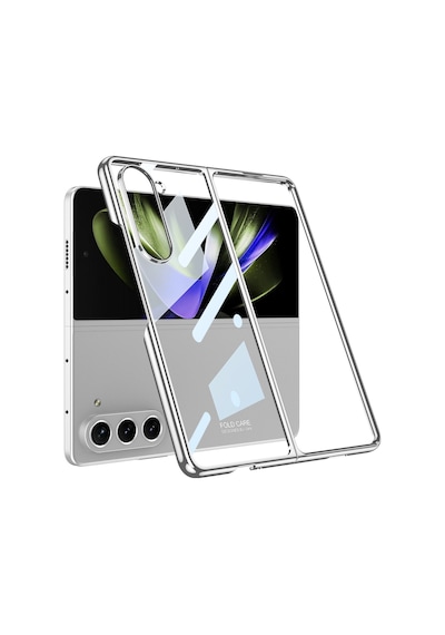 Galaxy Z Fold 5 Kılıf Zore Full Camlı Kıpta Kılıf