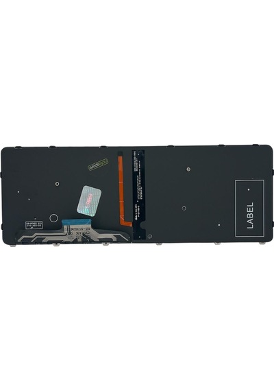 Hp Uyumlu Elitebook Folio 1040 G3 M5r95av Işıklı Klavye Siyah Tr Gümüş Çerçeveli