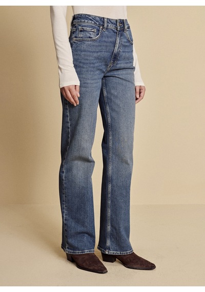 Brooks Brothers Mavi Kadın Denim Pantolon Bbfw26fdp003