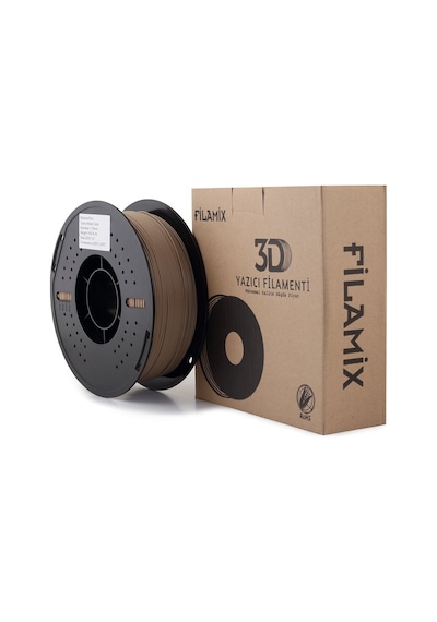 Filamix Pla+ Ahşap Filament 1.75mm - Plastik Makara - 1 Kg