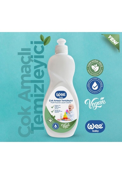 Vegan Çok Amaçlı Temizleyici 500 Ml %100 Doğal Özlü 10'lu Set
