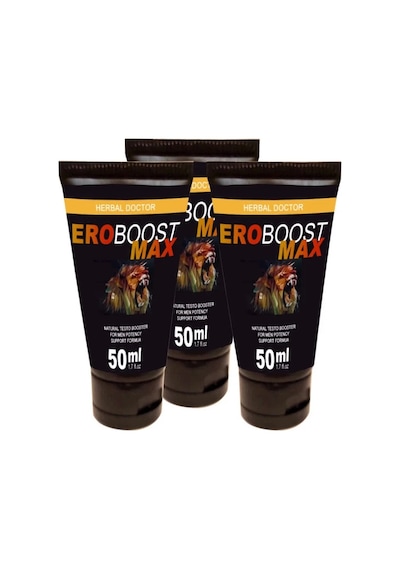 Eroboost Maxtesto 3 Adet 50 Ml Cream Harici Uygulama Kremi
