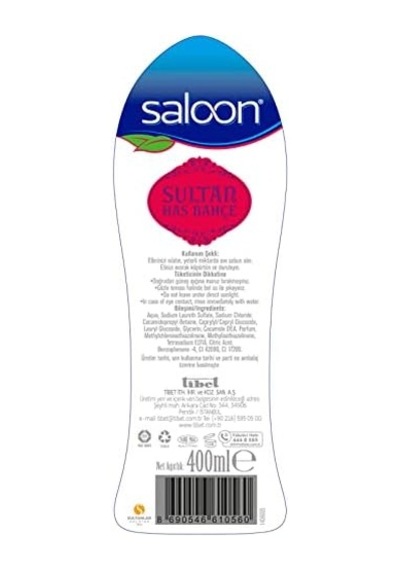 Sıvı Sabun Sultan Has Bahçe 400 Ml