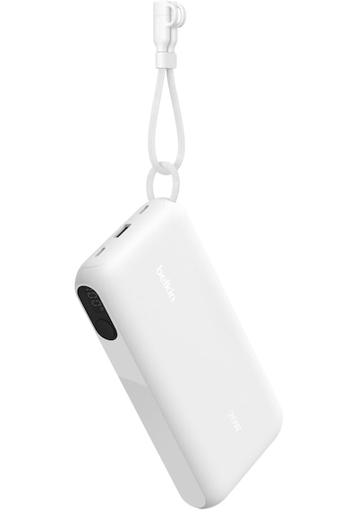 Belkin Boostcharge Power Bank 20000 Mah Display, Pd 20w Usb-c Kablolu Beyaz