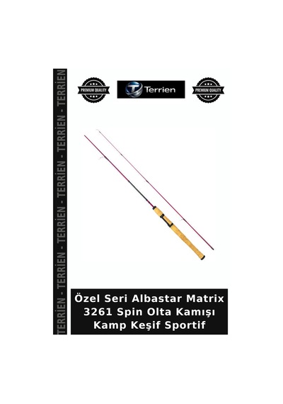 Özel Seri Albastar Matrix 3261 Spin Olta Kamışı Kamp Keşif Sportif 165cm