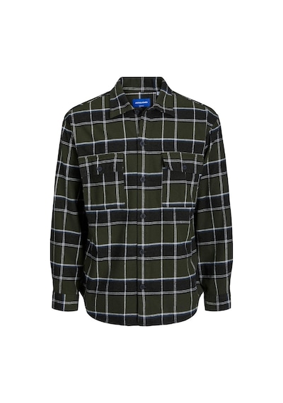Jack & Jones Jack&jones Rahat Kesim Uzun Kollu Haki Erkek Gömlek 12245681 Haki