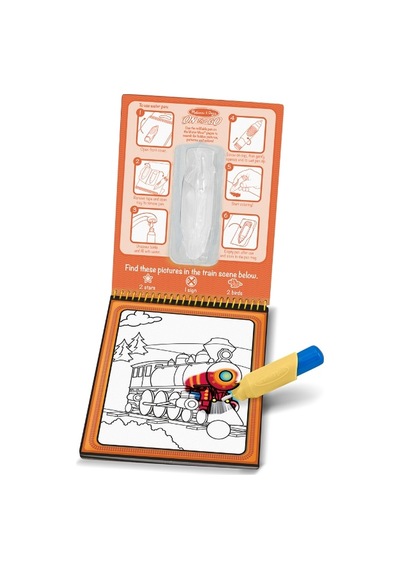 Melissa And Doug Water Wow Su İle Boyama Kitabı - Araçlar