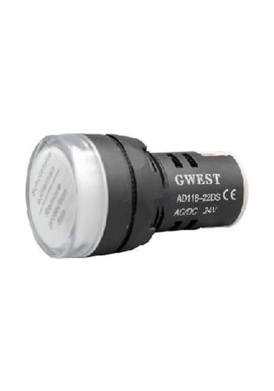 24v Göz Lambası Beyaz Ledli 29.5 Mm