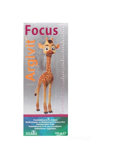 Argivit Argivit Focus Takviye Edici Gıda 150 Ml Şişe