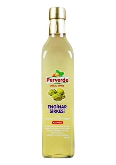 Perverde Enginar Sirkesi Cam 500 ML