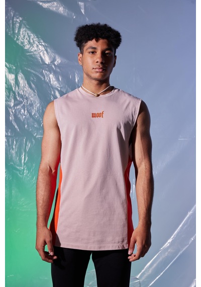 Woof Gym Tank Top Frozen Strawberry Kırmızı
