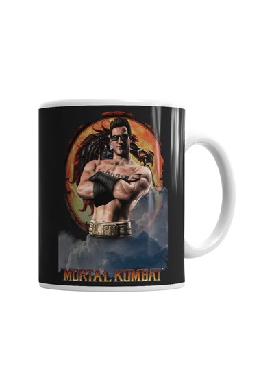 Mortal Kombat Jonny Cage Game Kupa Bardak Porselen No34221 Karışık