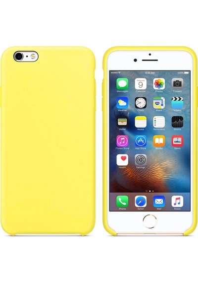 Apple Uyumlu iPhone 6s Altı Açık Liquit Lansman Silikon Mint Yeşil