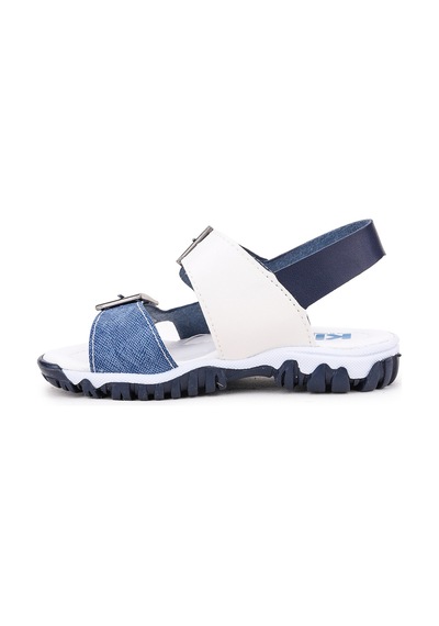 Kiko Kids Erkek Çocuk Sandalet Arz 2359 Lacivert - Mavi