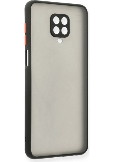 Xiaomi Redmi Note 9 Pro Kılıf Montreal Silikon Kapak Siyah