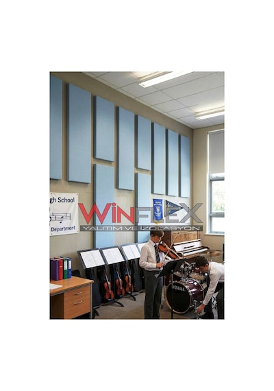 Winflex 60x120 Cm Akustik Kumaş Panel Turkuaz