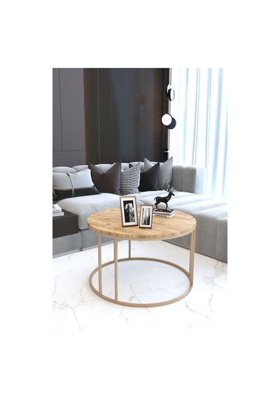 Faymend Tek Orta Sehpa Cappuccino / Atlantik Çam Atlantik Çam