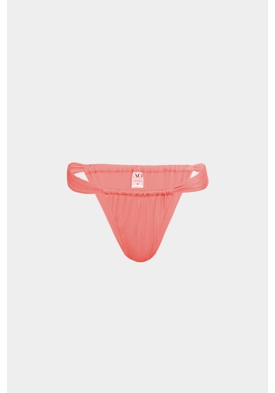 Açelyaokcu Premium Juno Slim Fit Kadın Bikini Altı Somon
