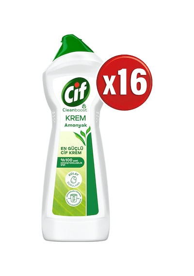 Cif Krem Amonyaklı 16 x 750 ML