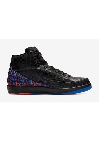 Nike Air Jordan 2 Retro Basketbol Ayakkabısı -kutusuz Siyah