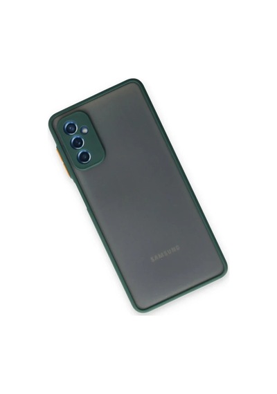Lb Samsung Uyumlu Galaxy M52 5g Kılıf Silikon Kapak - Yeşil
