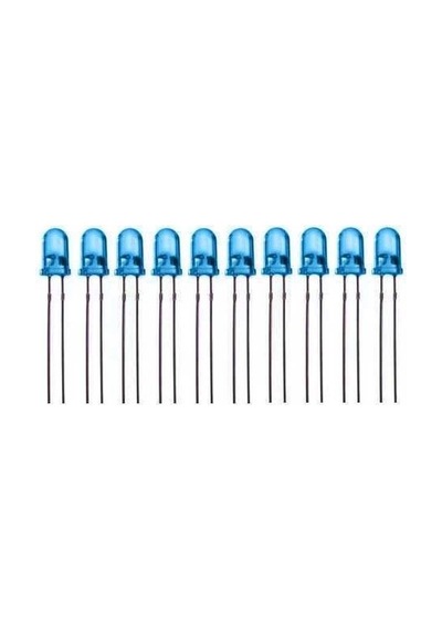 Sanec 5 Mm Mavi Led - 10 Adet Sku: Zeus8690010633538