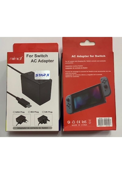 Nintendo Switch Ac Şarj Adaptör