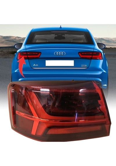 Audi A6 2015-2018 Stop Lambası Dış Sol 4g5945095e