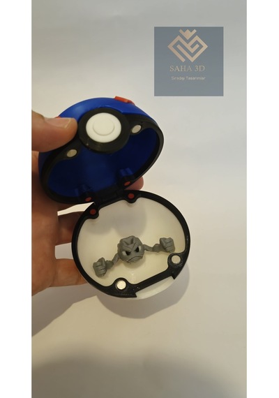 Pokemon Great Poke Topu Geodude Hediyeli