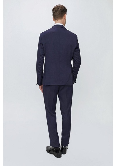 Efor Black 062 Slim Fit Çıkarılabilir Saten Yaka Lacivert Damatlık Smokin Takım Lacivert Efor Black 062 Slim Fit Çıkarılabilir Saten Yaka Lacivert Damatlık Smokin Takım Lacivert