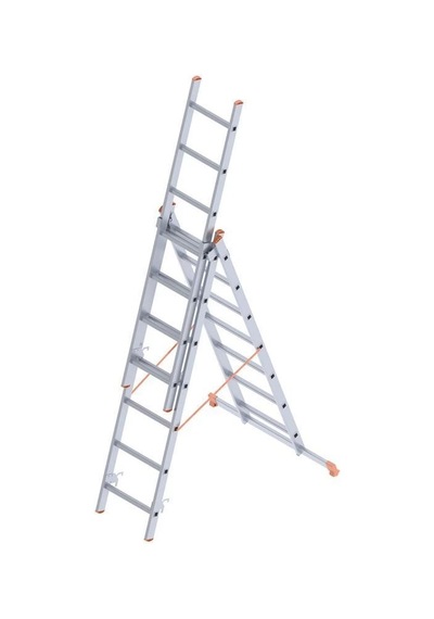 Mey İthalat Saraylı 3x7 A Tipi Sürgülü Merdiven 5,79 Metre