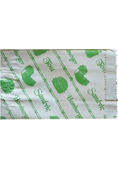 Pide Burger Kese Kağıdı -12X20 Cm Yanı Açık