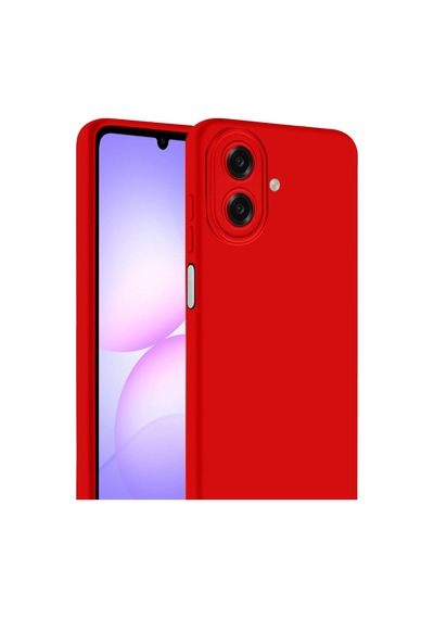 Samsung Galaxy Uyumlu A07 4g First Silikon - Kırmızı Bzsxx00 1