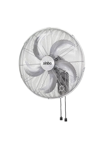 Ayrex Sinbo 20 İnç Sf-6793 Duvar Vantilatörü / 130 Watt 5 Kollu Metal Pervane Yüksek Salınım Özelliği