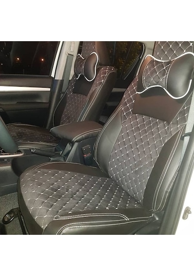Toyota Uyumlu Hilux Araca Özel Oto Koltuk Kılıfı (500568052)
