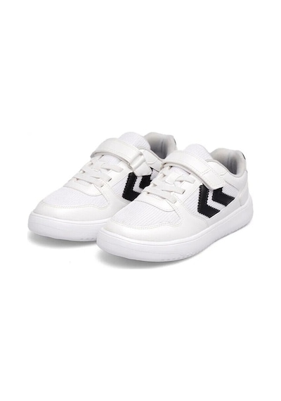 HUMMEL Beyaz-siyah Cırtlı Fileli Hafif Unisex Çocuk Spor Ayakkabı 900866 Hml Kayno Sm. Jr. HUMMEL Beyaz-siyah Cırtlı Fileli Hafif Unisex Çocuk Spor Ayakkabı 900866 Hml Kayno Sm. Jr.