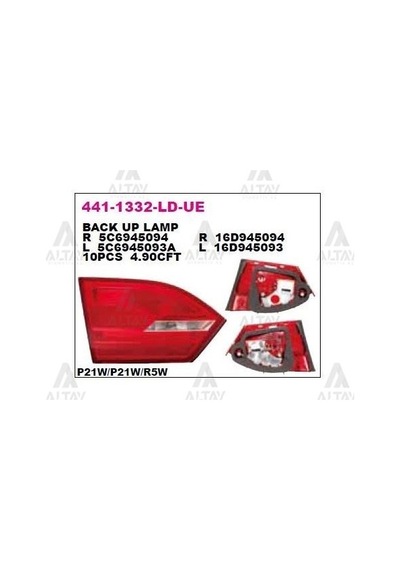 DEPO 4411332LLDUE Stop Lambası Iç Sol Jetta 11-14
