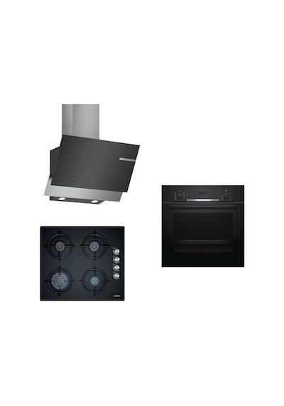 Bosch 241 HBF514BB0T - POP6C6O10O - DWK65AD60R Siyah Ankastre Set Bosch 241 HBF514BB0T - POP6C6O10O - DWK65AD60R Siyah Ankastre Set